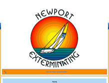 Tablet Screenshot of newportexterminating.com